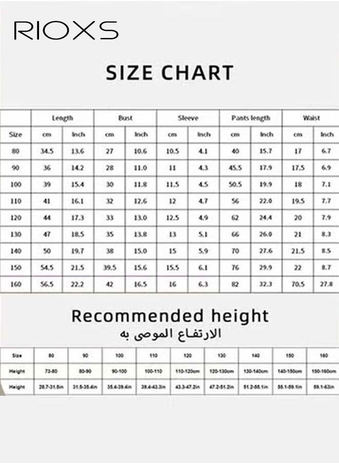 RIOXS - Toddler Baby Boys Top and Short Sets Kids Short Sleeve Shirt Short Suits Cotton Outfits Summer Playwear - Image 1