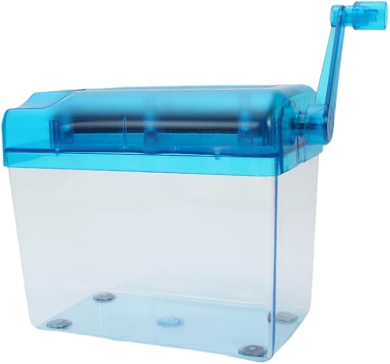 Mini Desktop Paper Shredder Manual Hand Cutter For Home Office School - Image 2