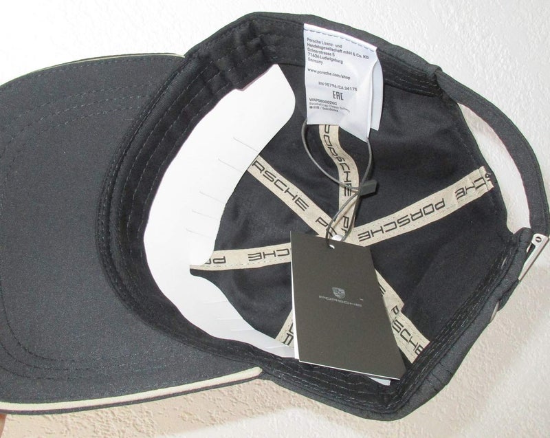 Porsche Classic Black Baseball Cap - Image 3