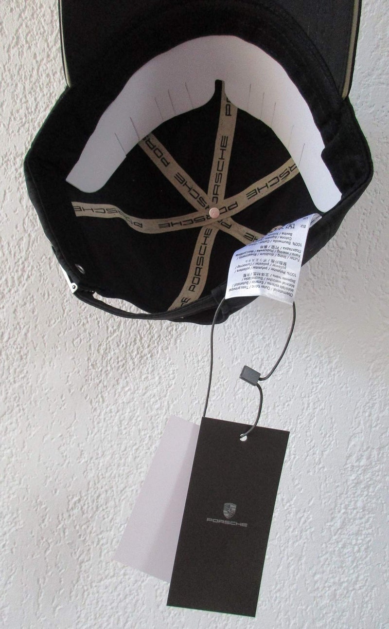 Porsche Classic Black Baseball Cap - Image 4
