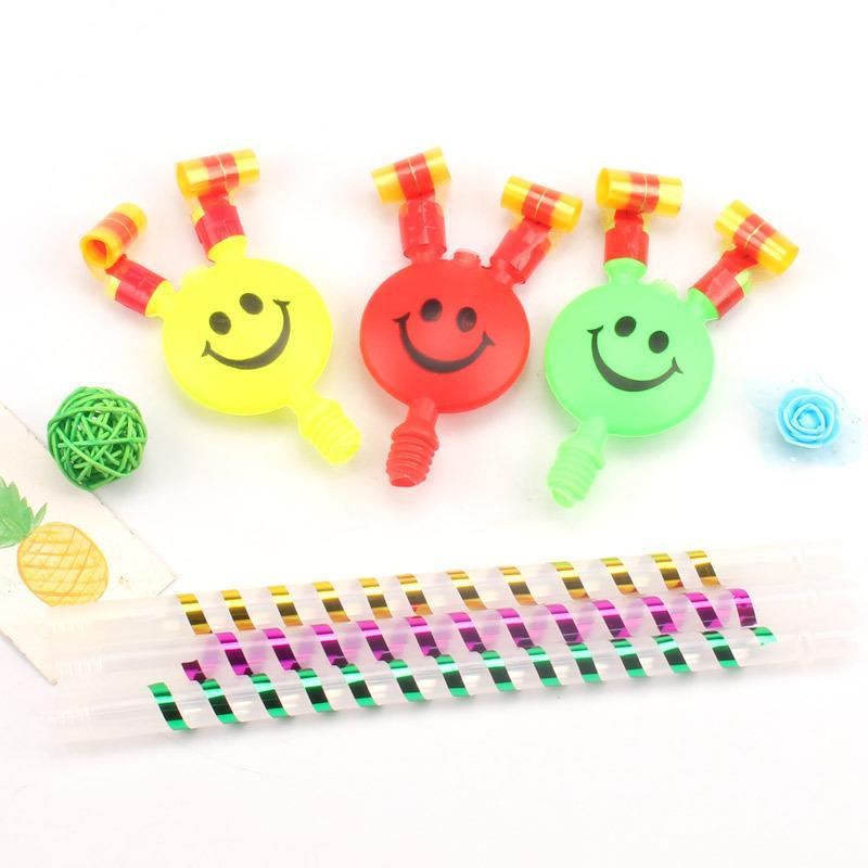 Large Smiley Face Blowing Dragon Whistle Blowing Roll Children'S Toys Birthday Sweep Code Activity Opening Small Gifts - Image 5
