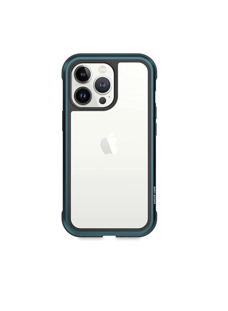 GREEN LION Green Hibrido Shield Case for iPhone 13 Pro (6.1") - Blue - Image 1