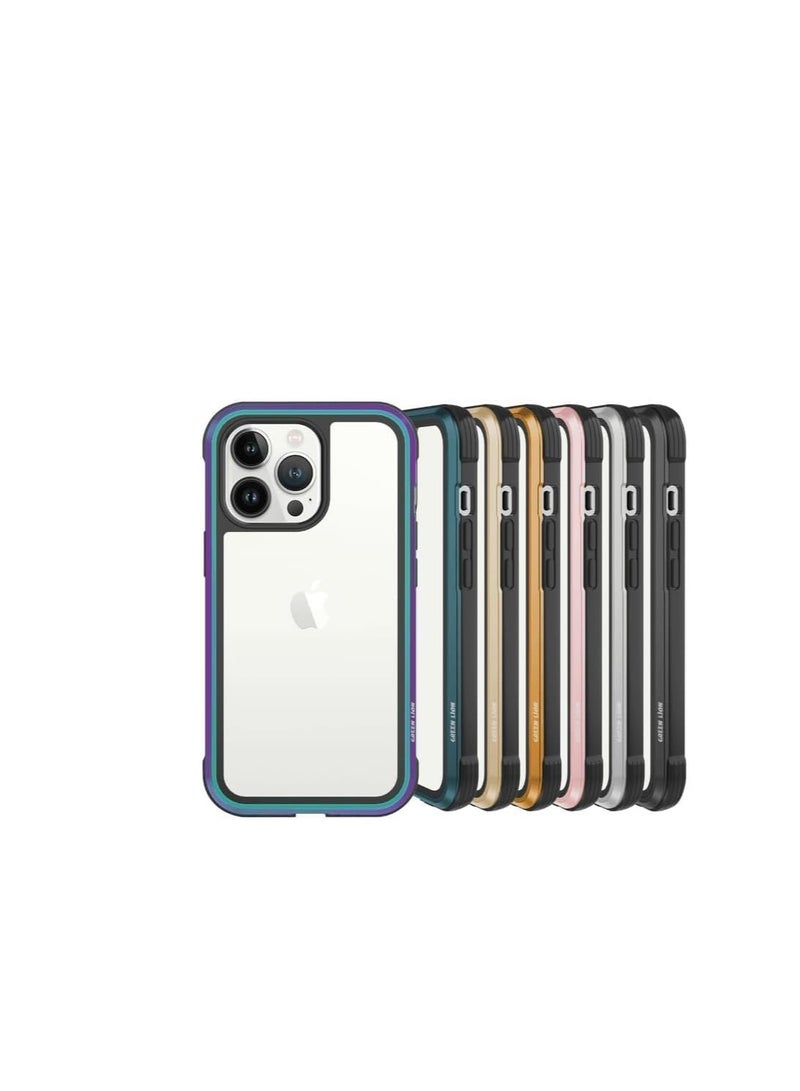 GREEN LION Green Hibrido Shield Case for iPhone 13 Pro (6.1") - Blue - Image 4