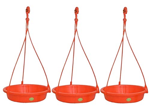 Vreeny Sparrow Bird Water Feeder (Sparrow Terra Cotta, Pack of 03) - Image 1