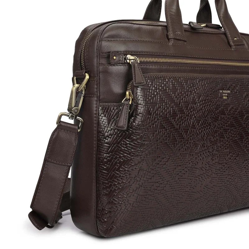 Da Milano  Imprint Laptop Bag (L)  | Best Price UAE