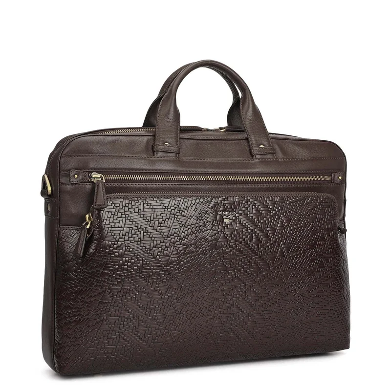 Da Milano  Imprint Laptop Bag (L)  | Best Price UAE