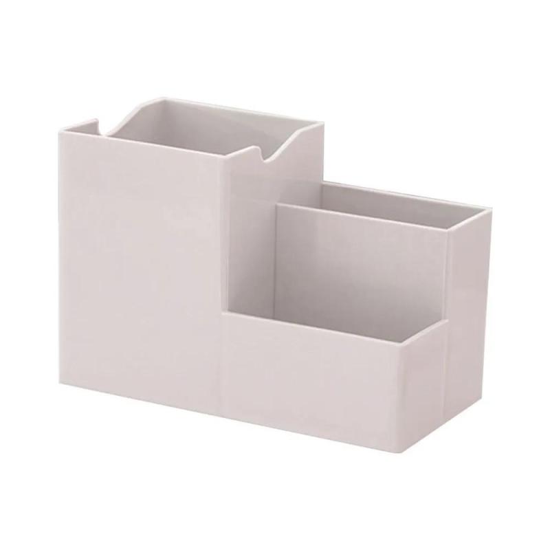 Desk Organizer: Compact Size, High-Quality Plastic Construction - Elegant Design, Pen Holder for Home, School or Office Use - Image 1