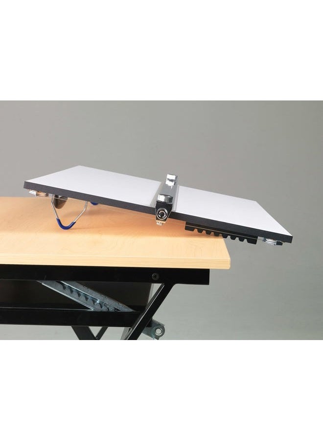 Martin Universal Design 20" x 26" Pro-Draft Parallel Straightedge Drawing Board, White Melamine, 1 Each (U-PEB2026B) - Image 3