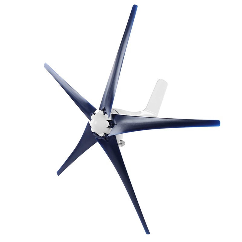 Wind Turbine Generator 1200W 5 Vane Industrial Supplies Low Vibration Small Windmill 12V - Image 1
