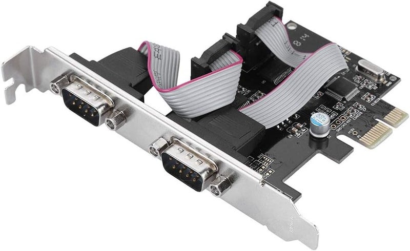 بطاقة تحويل PCI E إلى RS232 ثنائية المنافذ لأجهزة نقاط البيع والأجهزة الصناعية، متوافقة مع أنظمة معينة - Image 3