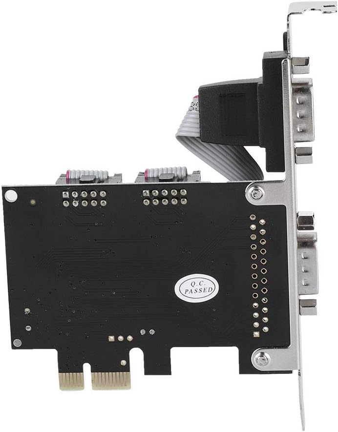 بطاقة تحويل PCI E إلى RS232 ثنائية المنافذ لأجهزة نقاط البيع والأجهزة الصناعية، متوافقة مع أنظمة معينة - Image 2
