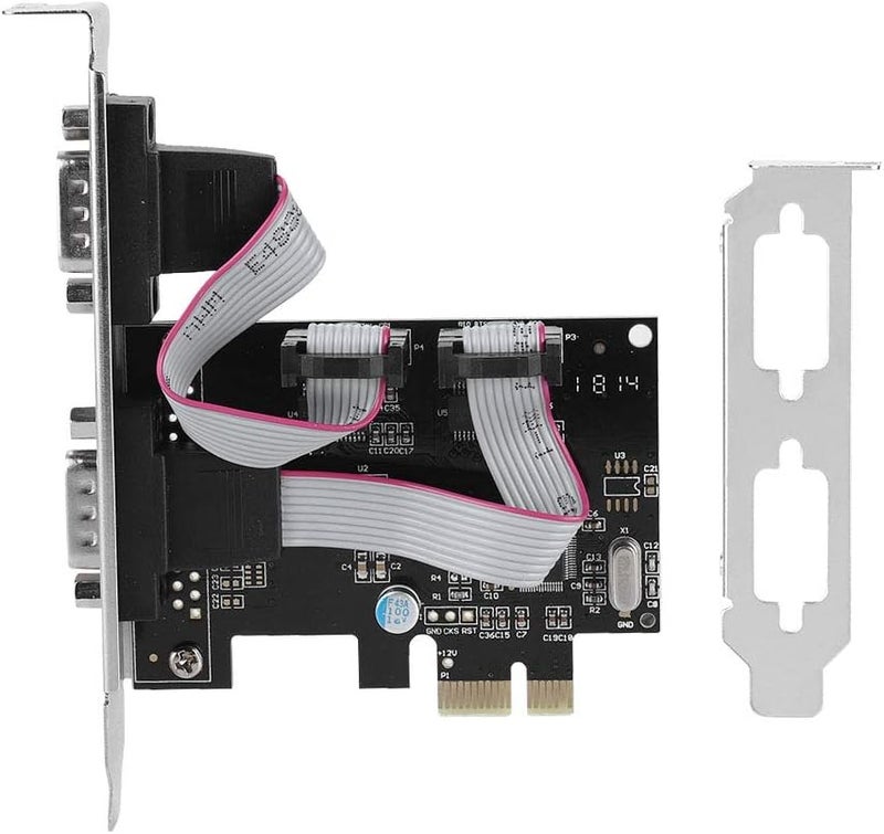 بطاقة تحويل PCI E إلى RS232 ثنائية المنافذ لأجهزة نقاط البيع والأجهزة الصناعية، متوافقة مع أنظمة معينة - Image 4