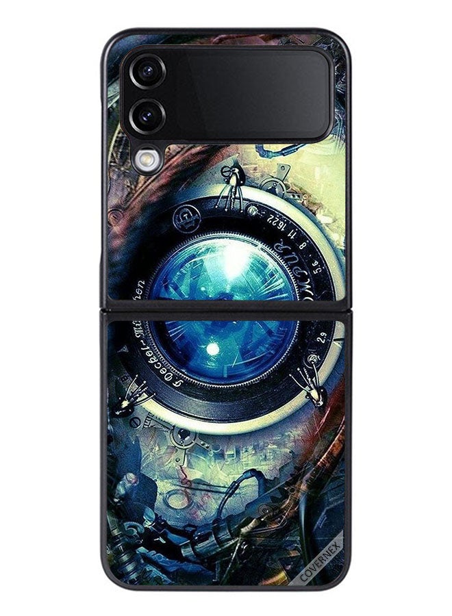 Covernex غطاء واقي لجهاز سامسونج جالكسي زد فليب 4 عين علمية - Image 1