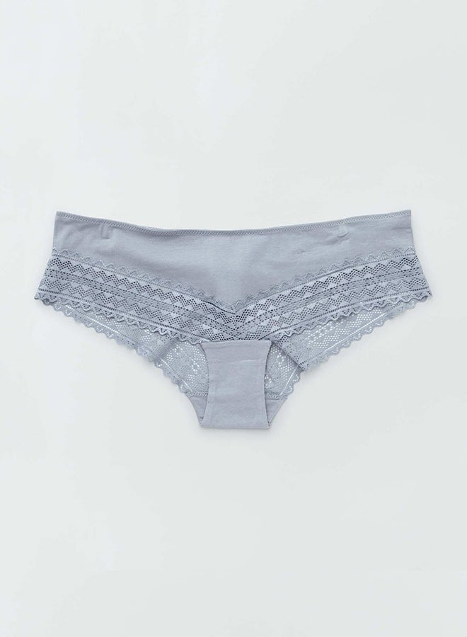 Kiabi Pack of 3 cotton and lace boy shorts  - Image 4