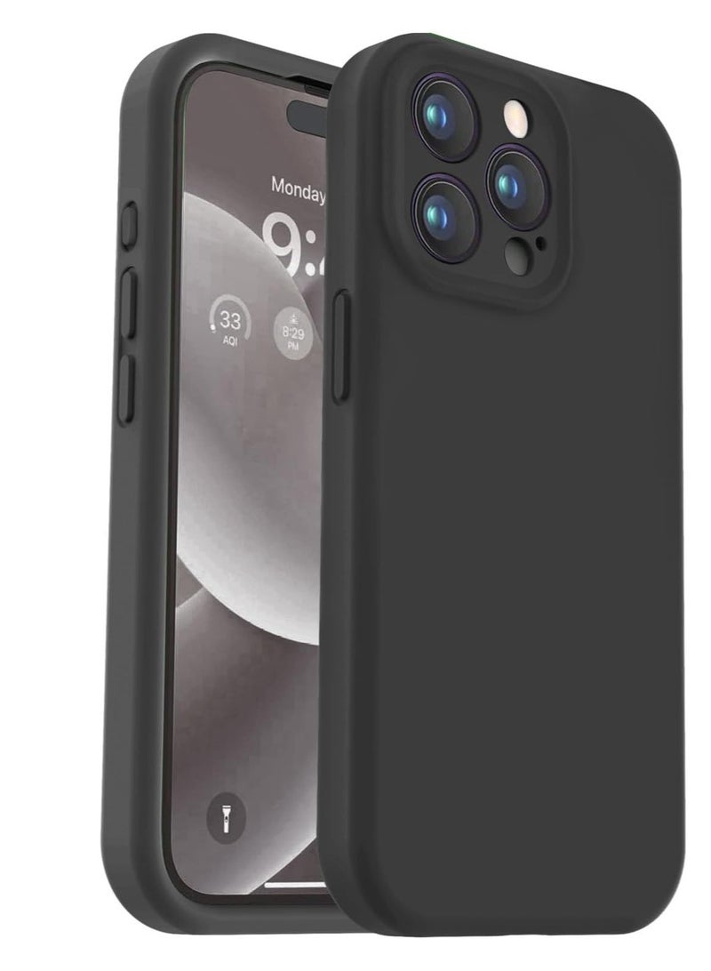 "ELTRAZONE Premium Silicone Case for iPhone 15 Pro Max – Lightweight Shockproof Protection with Camera Guard and Soft Microfiber Lining" - Image 1
