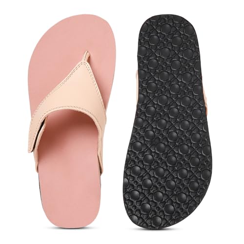 SHAPECRUNCH Women's Orthopedic Sandals with Arch Support, Adjustable Strap, Casual Outdoor Wear (Pink 7) - Image 2