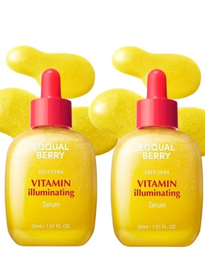 eqqualberry 2-Piece Brightening Vitamin C Serum 30+30ml - Image 1