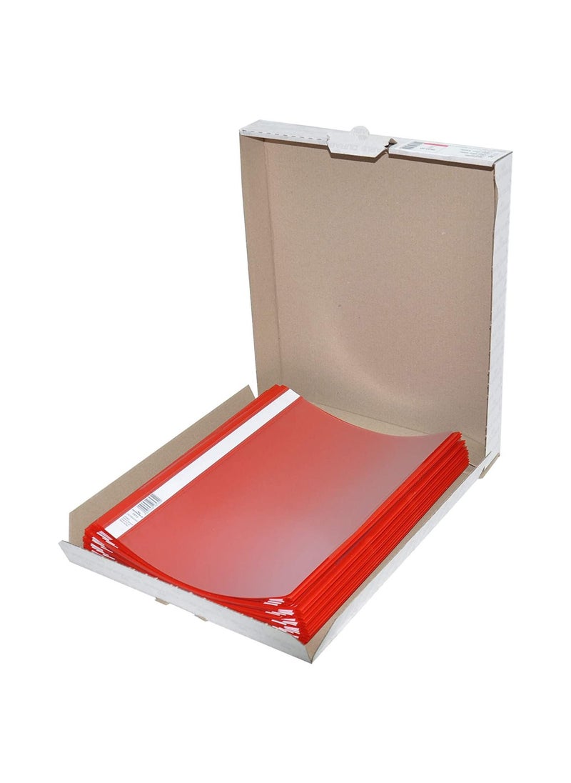 Durable - Durable Project File (Red, A4) 50 Pieces DUPG2573-03 - Image 1
