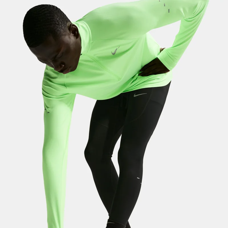 Nike Black Men's Stride Dri-FIT Running Tights for Men | Best Price UAE