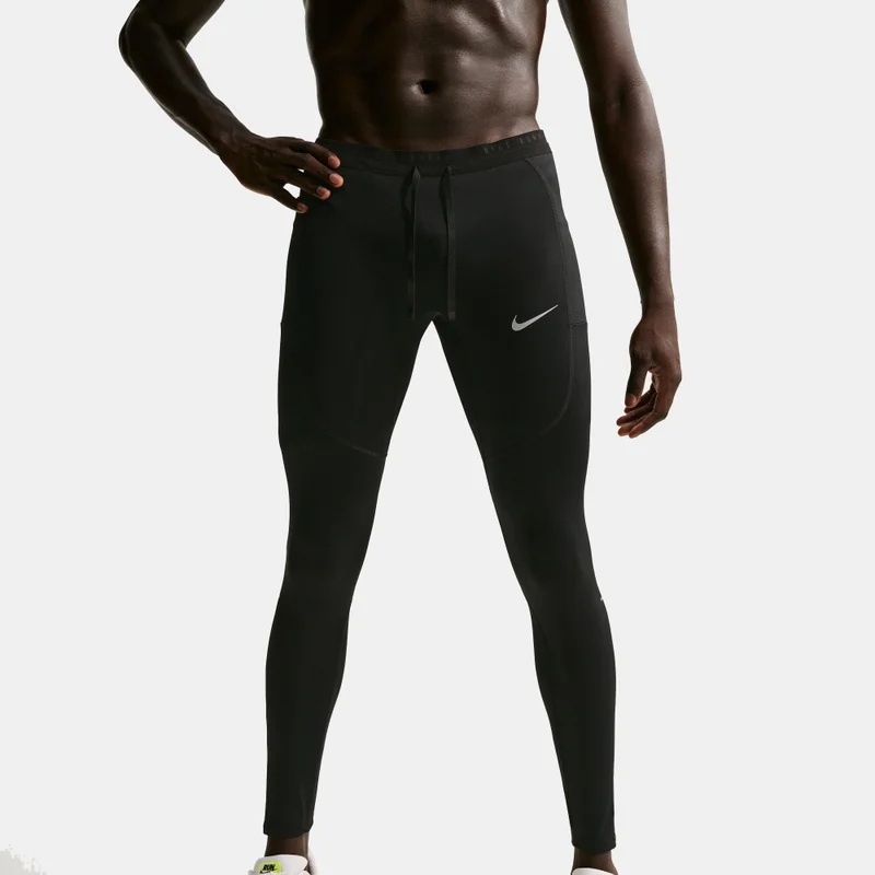 Nike Black Men's Stride Dri-FIT Running Tights for Men | Best Price UAE