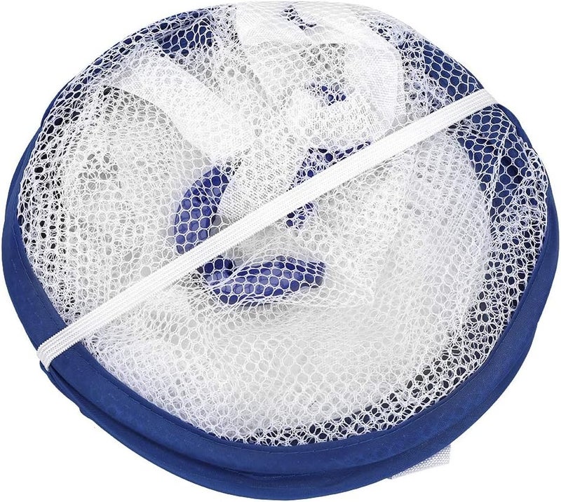 كلاراكو رف تجفيف سلة السترات، رف تجفيف عالي الجودة قابل للطي، تعليق الملابس، سلة غسيل السترات، شبكة تجفيف، حقيبة تنظيم الملابس، شبكة - Image 4