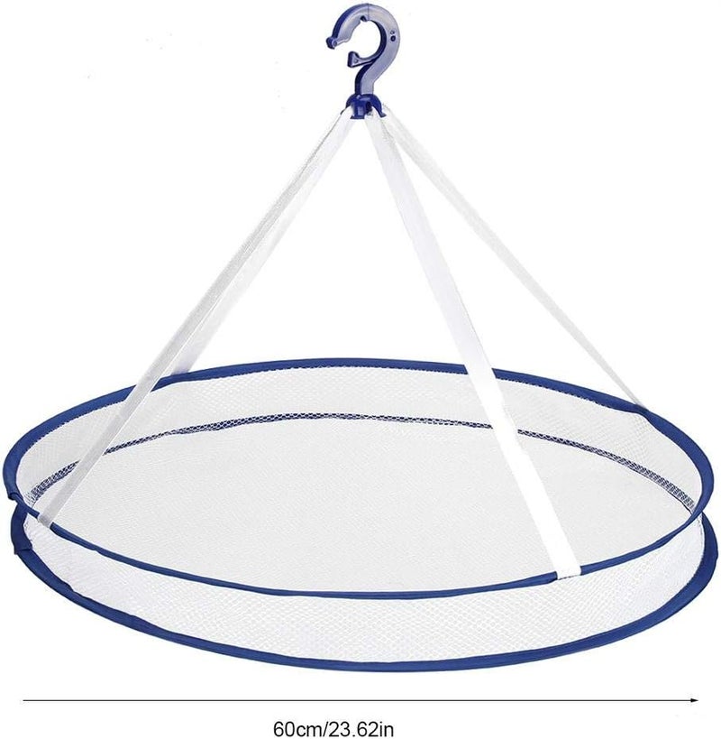 كلاراكو رف تجفيف سلة السترات، رف تجفيف عالي الجودة قابل للطي، تعليق الملابس، سلة غسيل السترات، شبكة تجفيف، حقيبة تنظيم الملابس، شبكة - Image 5