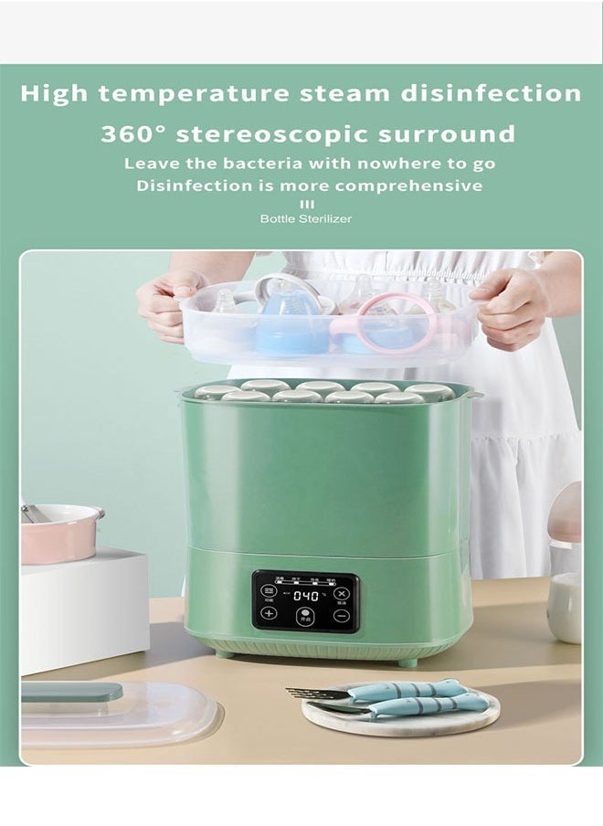 Beauenty - 5-In-1  Steam Sterilizer For Baby Bottles Pacifiers Breast Pumps Large Capacity - Image 1
