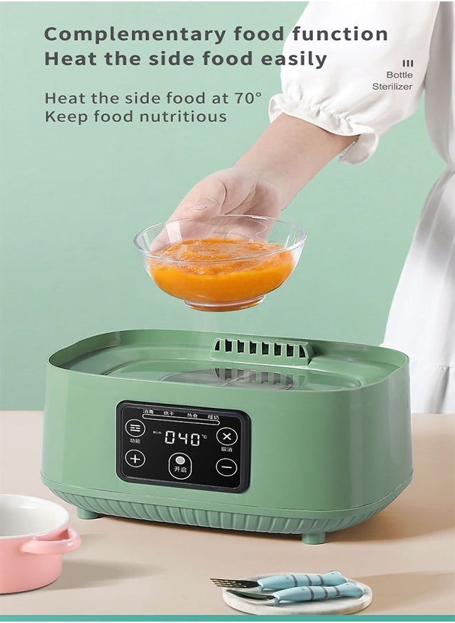 Beauenty - 5-In-1  Steam Sterilizer For Baby Bottles Pacifiers Breast Pumps Large Capacity - Image 1