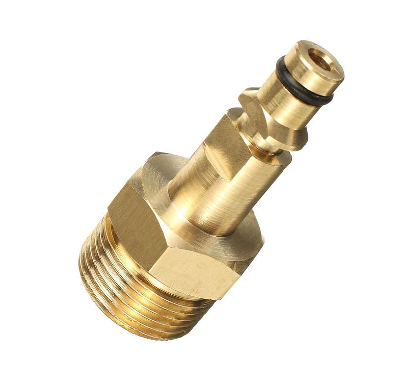 Calsgkspray Calsgkspray M22 Adapter High Pressure Washer Hose Adapter Pressure Pipe Quick Connector Converter Fitting for K Series  - Image 1