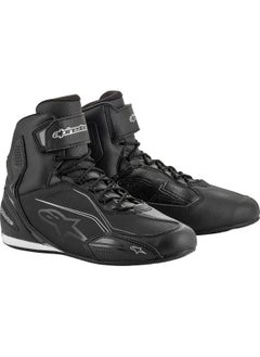Alpinestars Stella Faster-3 Shoes Black Silver Motorcycle Boots