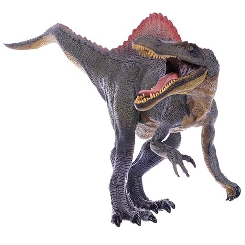 Higherbros Spinosaurus Dinosaur Toy Spinosaurus Toy with Moveable Jaw Action Figure for Kids Birthday Cake Topper Home Decoration or Dinos Fans Collection Toys - Image 1