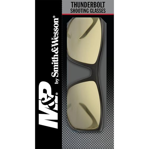 Smith & Wesson M&P Thunderbolt Full Frame Shooting Glasses with Impact Resistance and Anti-Fog Lenses for Shooting, Working and Everyday Use - Image 4