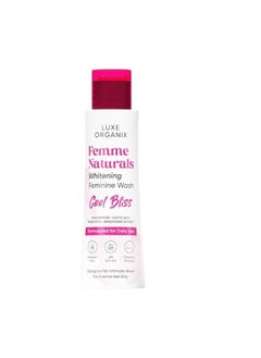 LUXE ORGANIX Femme natural antibacterial feminine wash cool bliss 