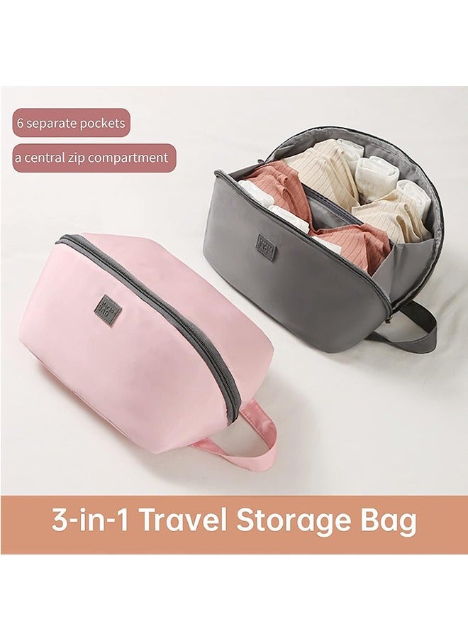 JCB CHIC Large Packing Organizer Bra Underwear Storage Bag Travel Lingerie Pouch Organizer Portable - Image 5
