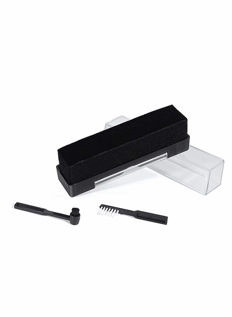 KASTWAVE Vinyl Record Cleaning Brush, 3-in-1 Anti-Static Carbon Fiber Brush Kit - Image 2