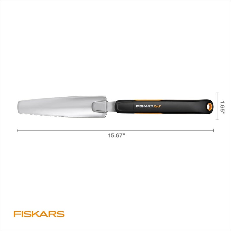 Fiskars 315540-1001 Xact Garden Hand Weeder, Black/Silver - Image 5