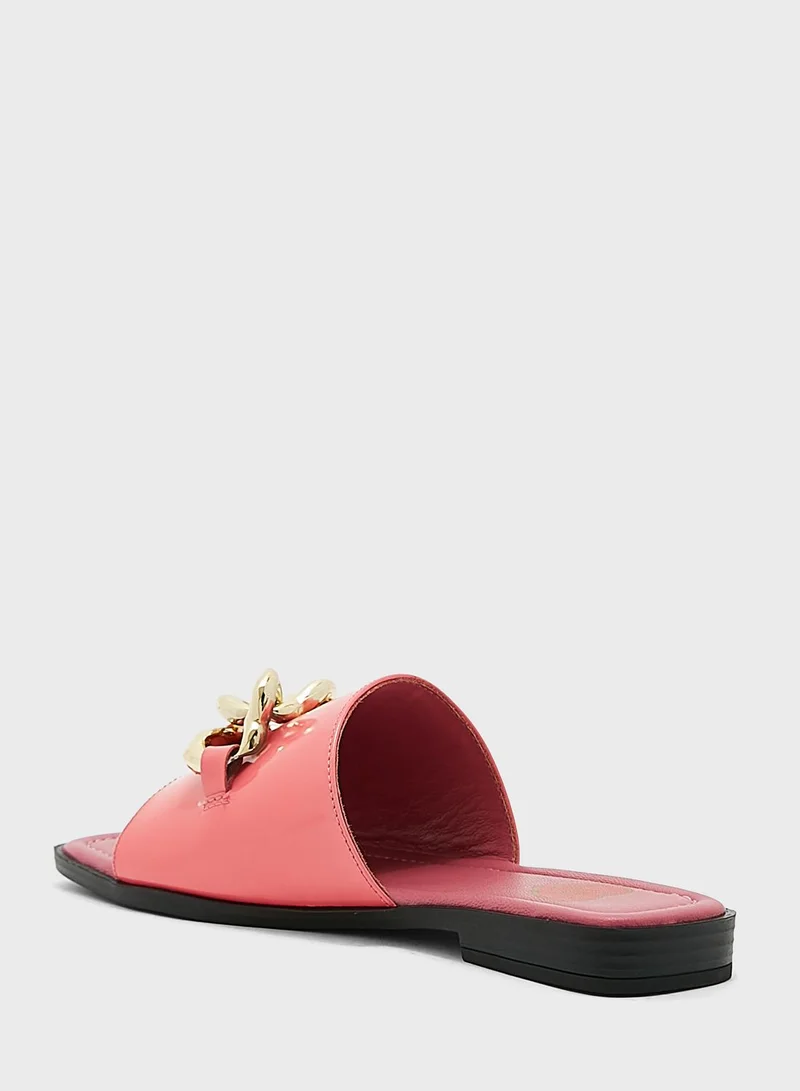 Love Moschino Heart Chain Sandals