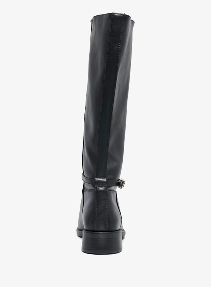 ONLY Onlbenni Knee Heeled Boots - Image 2