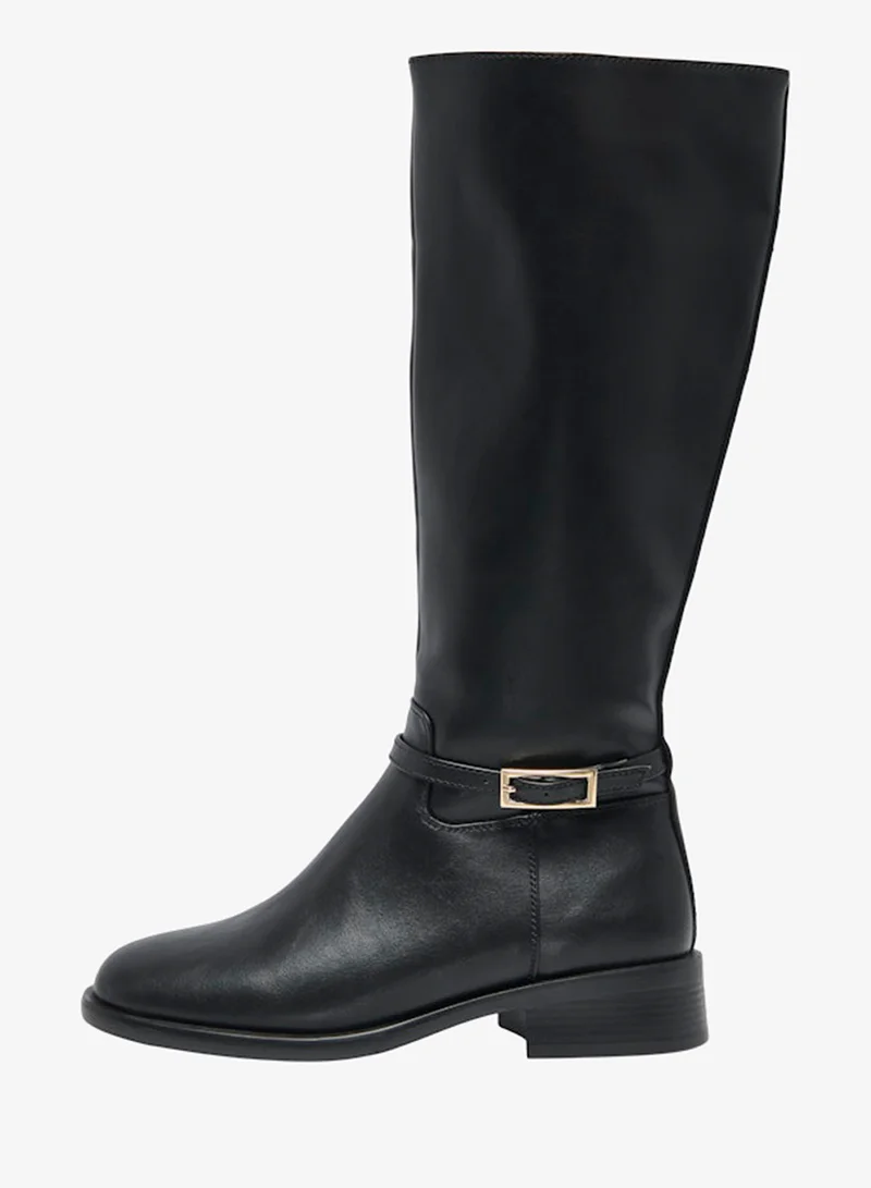 اونلي Onlbenni Knee Heeled Boots