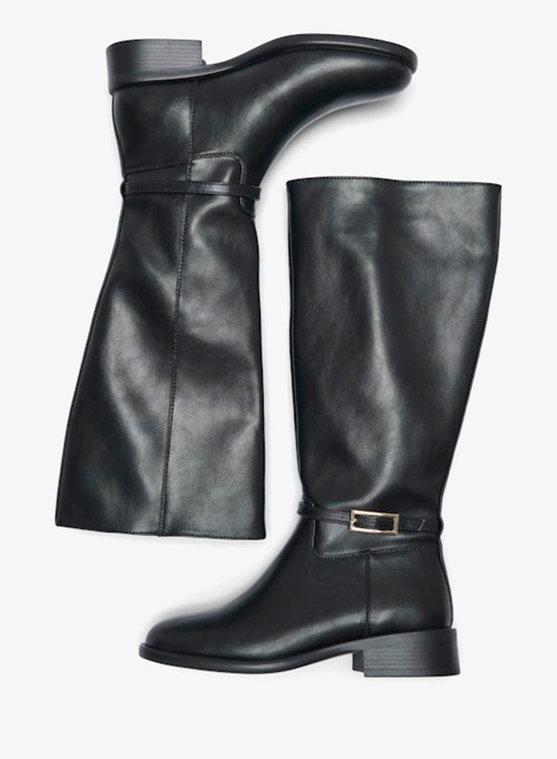 ONLY Onlbenni Knee Heeled Boots - Image 4