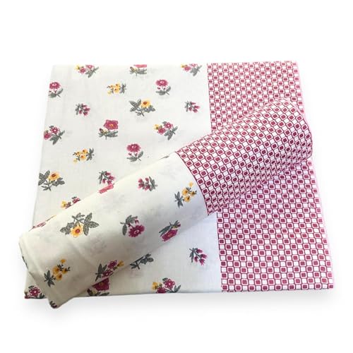 Pwi 100% Cotton Summer Topsheet/Odhne wali Chaddar Single Bed 300 TC (Maroon_Pack of 2) - Image 1