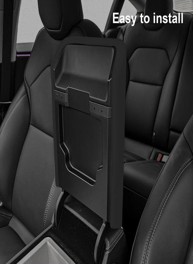 frani Center Console Armrest Cover Designed for Tesla Model 3 Highland 2024, Non-Slip Tesla Center Console Cover Black - Image 4