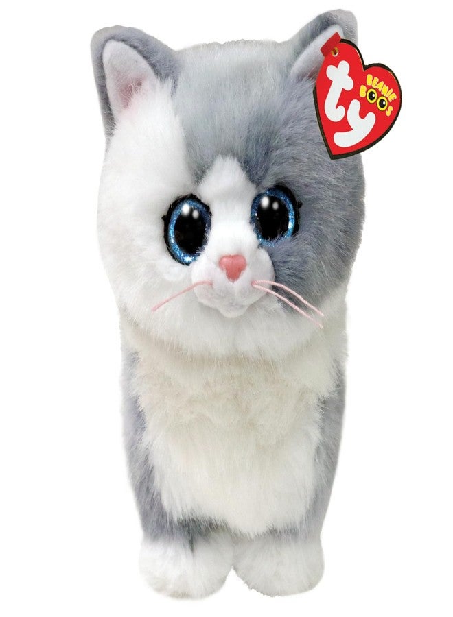 تي واي دمية تاي بيني بيبيز فيرلي القطة الرمادية العجوز - 6 بوصات - Image 2