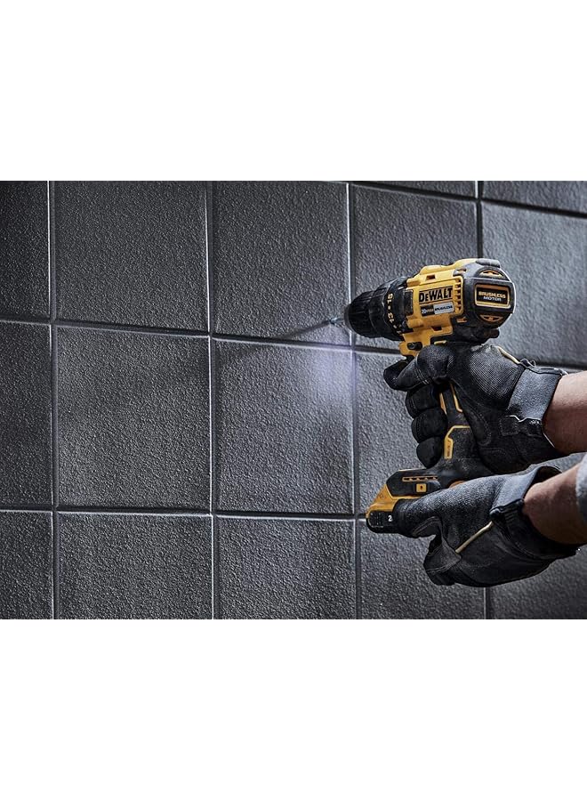 DEWALT 18V Brushless Compact Hammer Drill With 2 X 1.5Ah Lithium Ion Batteries + Charger In Kitbox For Wood Metal Yellow Black Dcd778S2 Gb - Image 4