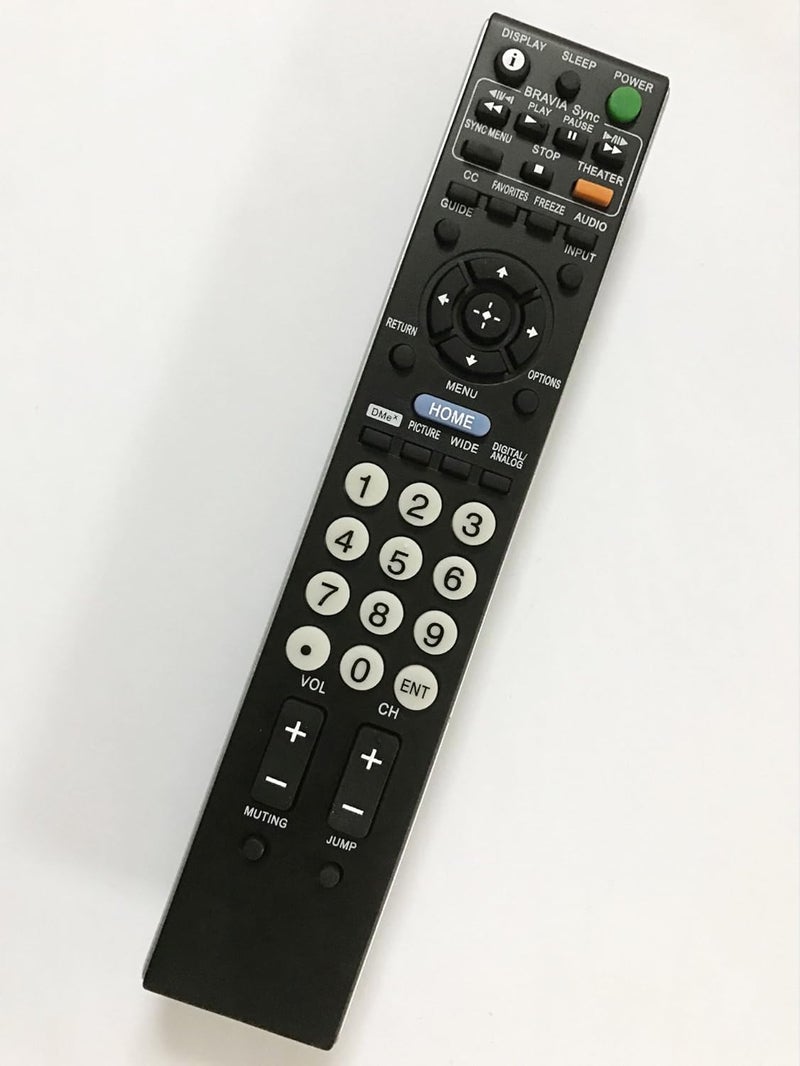BOMAZ Replacement Remote Control for Sony TV KDL-52V4100 KDL-32VL140 KDL-40V3000 KDL-46WL140 Bravia LCD HDTV - Image 1
