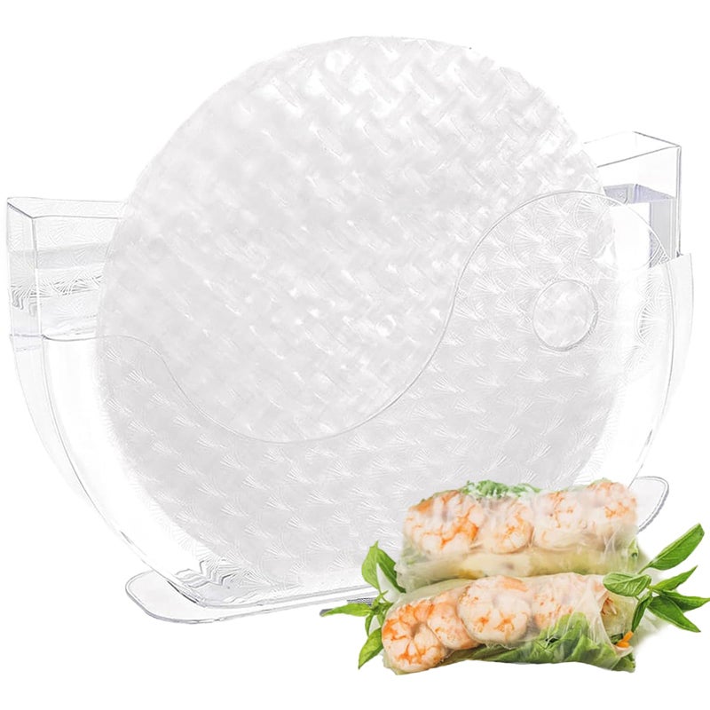 Aihmilcl Aihmilcl Rice Paper Water Bowl HolderSummer Roll Water Bowl Rice Paper Wrappers for Spring Rolls 1062 One PackRice Paper Not Included