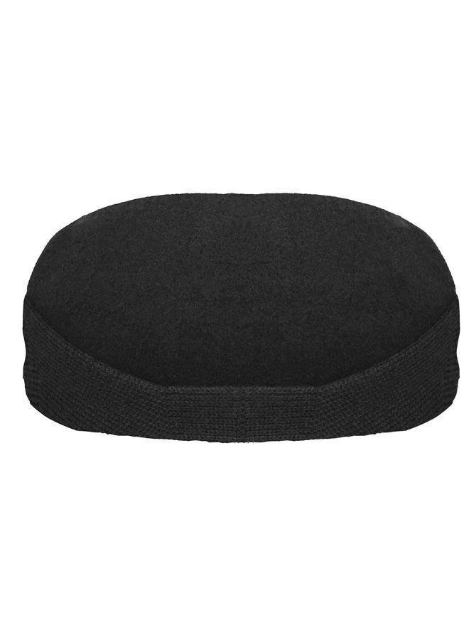KANGOL Wool 504 Earlap Flat Cap, Black, L - Image 4