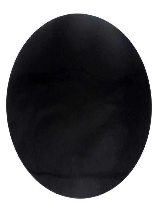 LKXHarleya Set of 3, Silicone Jar Grip, Multi-purpose Jar Gripper Pads Bottle Lid Openers Round Kitchen Coasters (Black) - Image 1