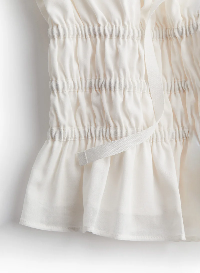H&M Smocked Bandeau Top