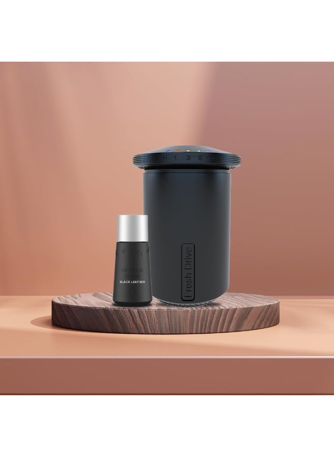 Dr Scent Dr Scent Breeze of Joy Portable car refreshing aroma Black Leather - (10ml)  - Image 5